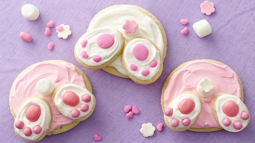 Bunny Butt Cookies. Source.