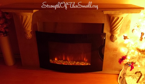 DIY Fireplace Mantel.