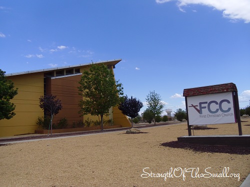 First Christian Church of Victorville, George Air Force Base, Victorville, CA.