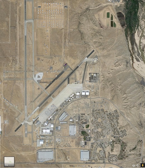 George Air Force Base (Google Aerial View).