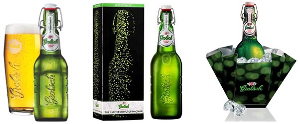 Grolsch Premium Lager Magnum. 1.5 L Swing Top.