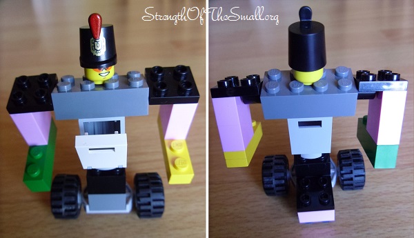 diy lego robot