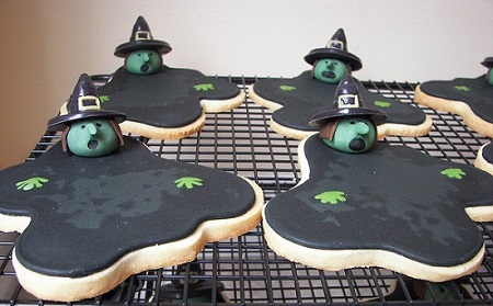 Melting Witch Cookies