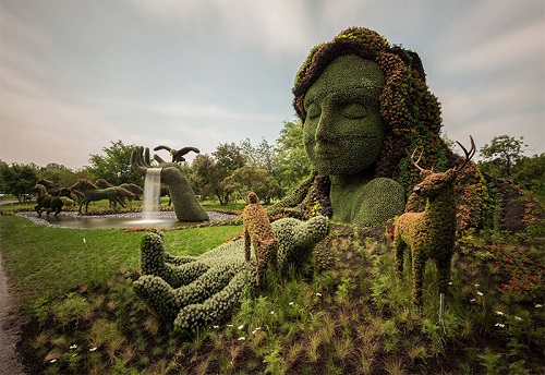 Mother Earth, Montreal Botanical Gardens.