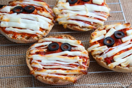 Mummy Pizzas. Source.