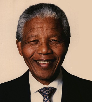 Nelson Mandela.