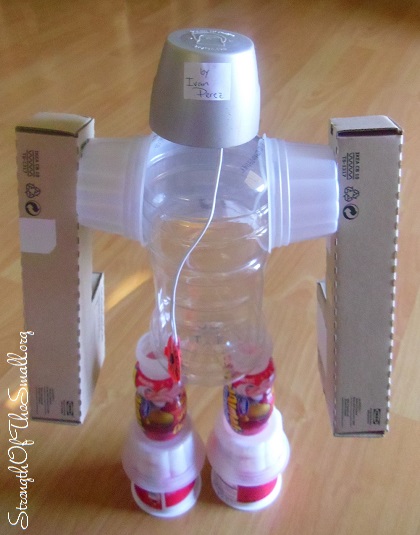 Swotbot, one of the paper toys I made for the Paper Robots…