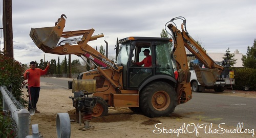 Replacement of Water Mains.