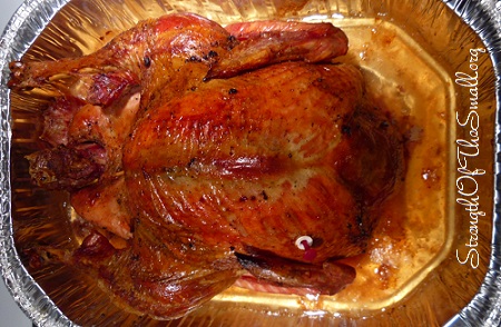 Roasted Thanksgiving Turkey.