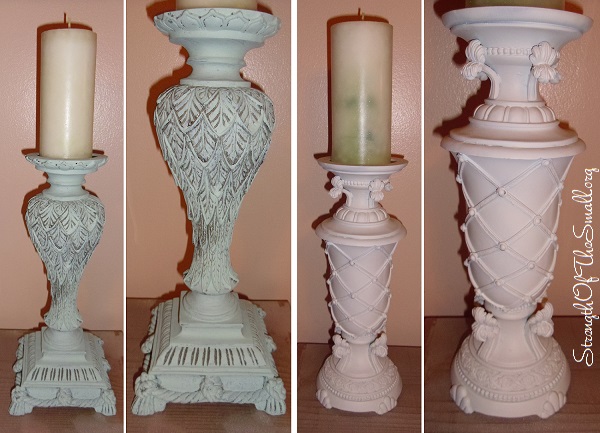 Shabby Chic Candle Holders.