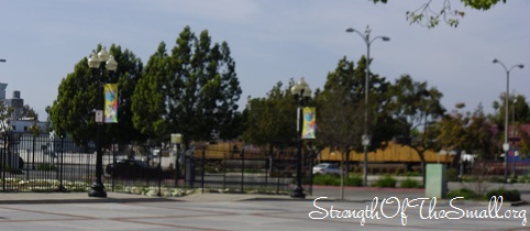 Train Station. Downtown Pomona, CA.