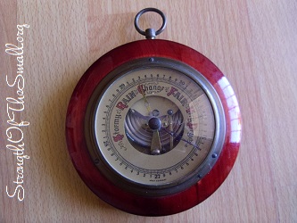 Vintage German Barometer.