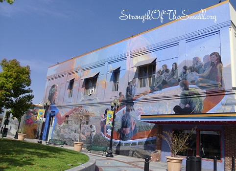 Wall Murals. Downtown Pomona, CA.
